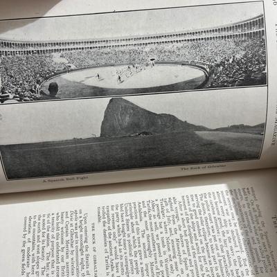 14 Antique National Geographic Magazines c. 1906-1907