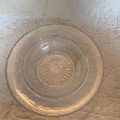Vintage round butter/cheese dome