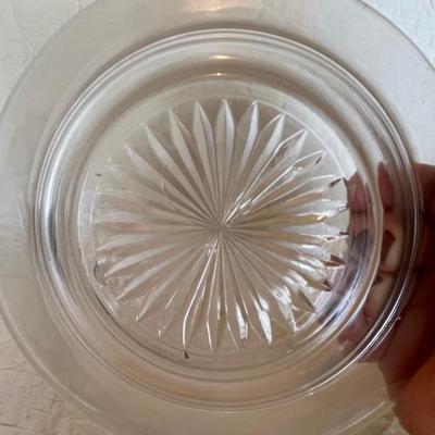 Vintage round butter/cheese dome