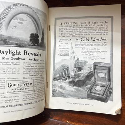 45 Antique National Geographic Magazines c. 1914-1918
