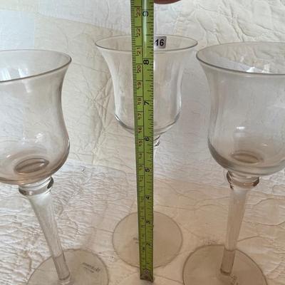 3 party lite candleholders