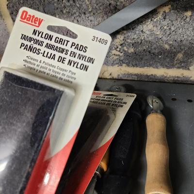 Large Hardware Tools Lot Shelving and Contents