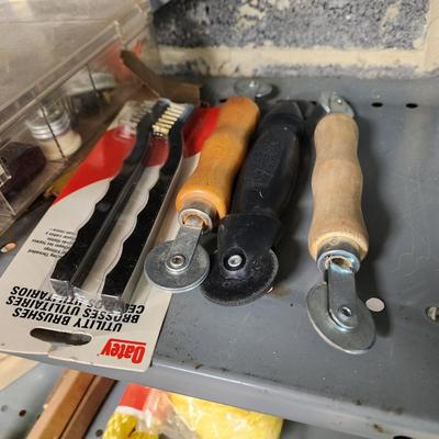 Large Hardware Tools Lot Shelving and Contents