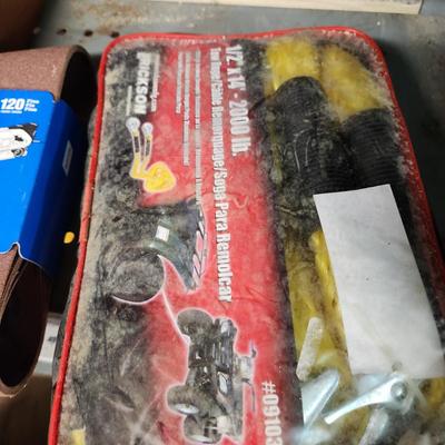 Large Hardware Tools Lot Shelving and Contents