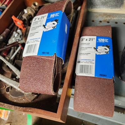 Large Hardware Tools Lot Shelving and Contents