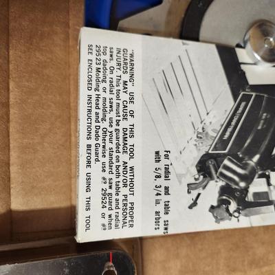 3 Sears Craftsman New, Molding Set, 6" Dado Set, 7" Adjustable Dado