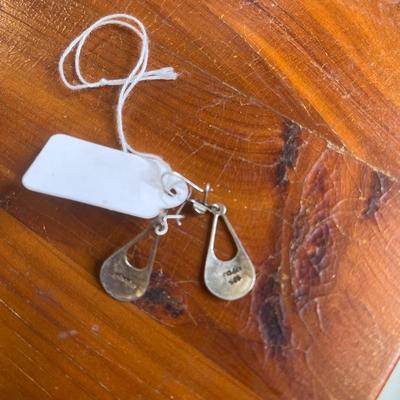 Sterling silver turquoise earrings