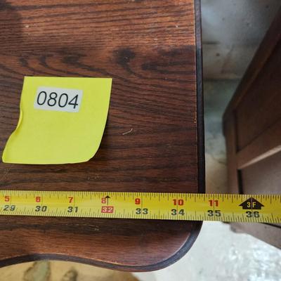 Antique Dry Sink with Mirror Frame 35x18x31