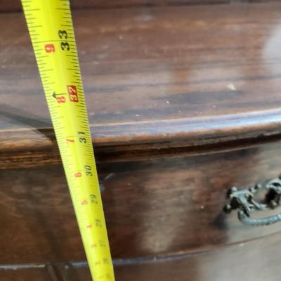 Antique Dry Sink with Mirror Frame 35x18x31