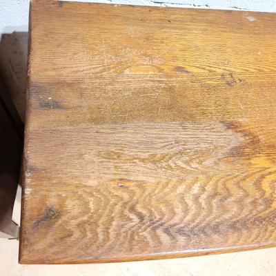 Antique Oak Chest Dry Sink 31x18x31