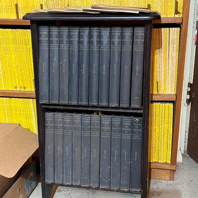 Lot of 26 Vintage Book of Knowledge & Supplements c. 1934