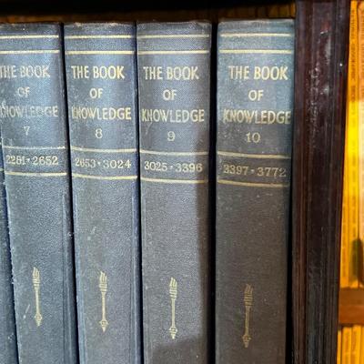 Lot of 26 Vintage Book of Knowledge & Supplements c. 1934