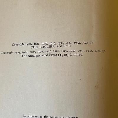 Lot of 26 Vintage Book of Knowledge & Supplements c. 1934