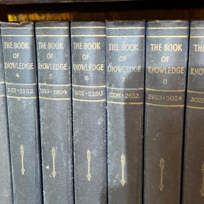 Lot of 26 Vintage Book of Knowledge & Supplements c. 1934