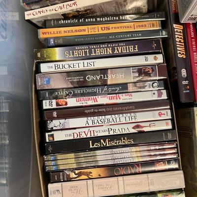 Mixed DVD VHS Lot