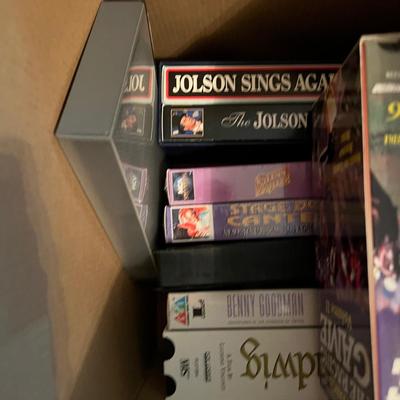 Mixed DVD VHS Lot