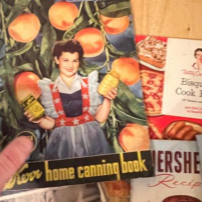 Antique Vintage Cookbooks c. 1920's-1950's