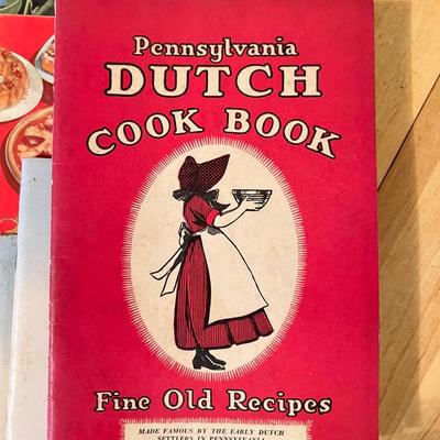 Antique Vintage Cookbooks c. 1920's-1950's