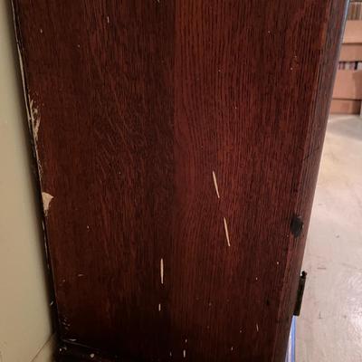Antique Triple Section Bookcase (Books Not Included)