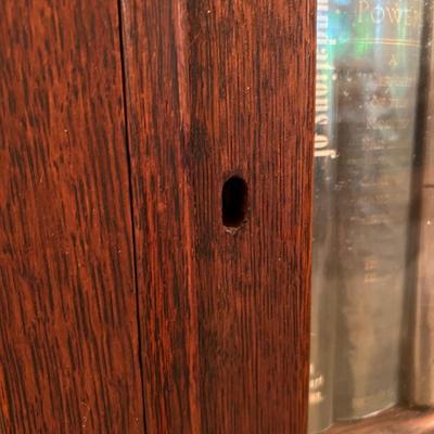 Antique Triple Section Bookcase (Books Not Included)