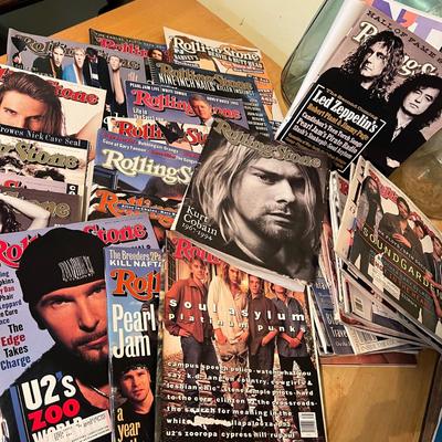 Vintage Rolling Stones Magazine Lot c. 1993-1994