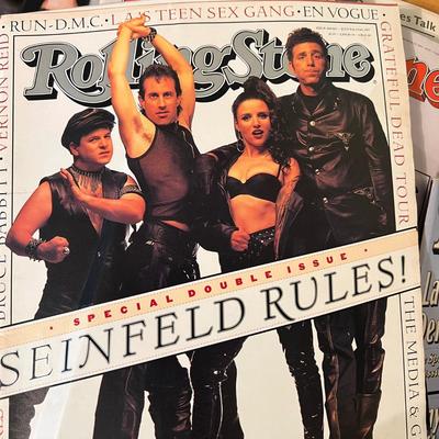 Vintage Rolling Stones Magazine Lot c. 1993-1994