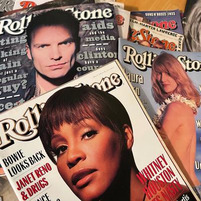 Vintage Rolling Stones Magazine Lot c. 1993-1994