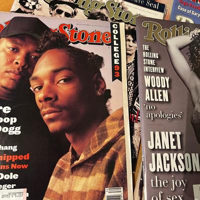 Vintage Rolling Stones Magazine Lot c. 1993-1994
