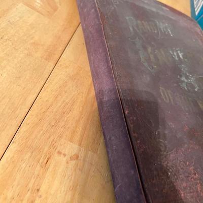 11 Antique Books c. 1800's