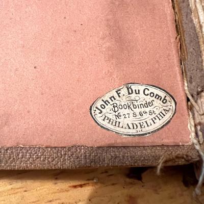 11 Antique Books c. 1800's