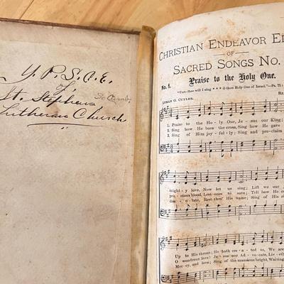 11 Antique Books c. 1800's