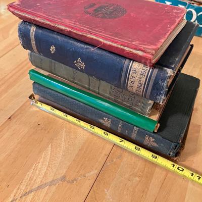 11 Antique Books c. 1800's