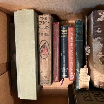 Antique Vintage Books Lot c. 1900's-1940's
