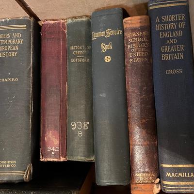 Antique Vintage Books Lot c. 1900's-1940's