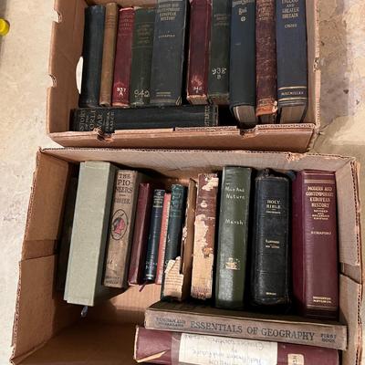Antique Vintage Books Lot c. 1900's-1940's