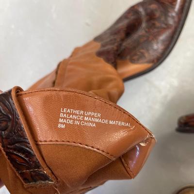 Leather so 8 boots