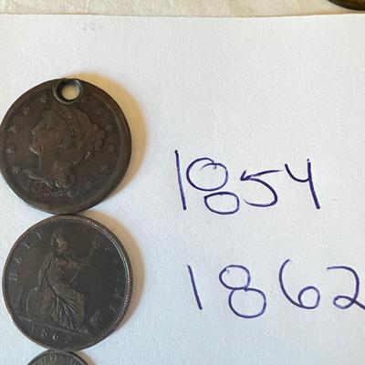 Vintage Currency Lot - Silver Proof Sets US, Foreign, Tokens