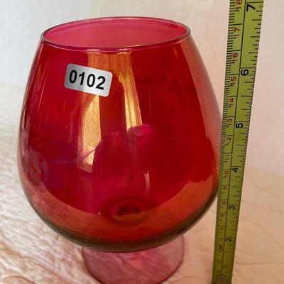 Red goblet