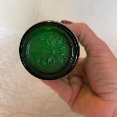Anchor Hocking green sandwich tumbler
