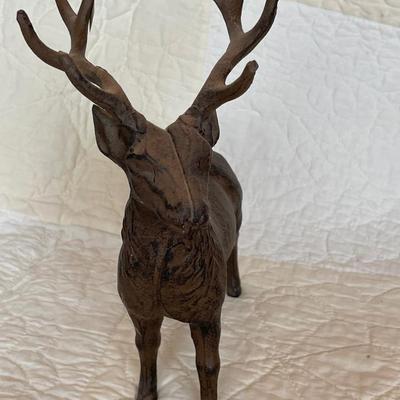 Elk deer cast iron