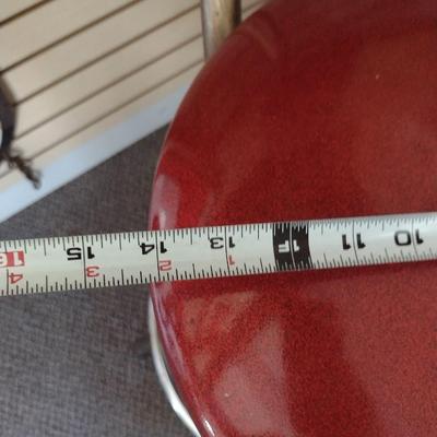 Retro 1950's Style Chrome Framed Bar Stool with Two Tone Seat- Choice A