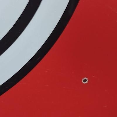 Large, Double Sided Porcelain Texaco Sign