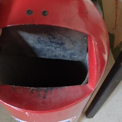 Metal Garbage Can with Original Metal Liner