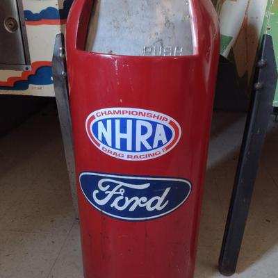 Metal Garbage Can with Original Metal Liner