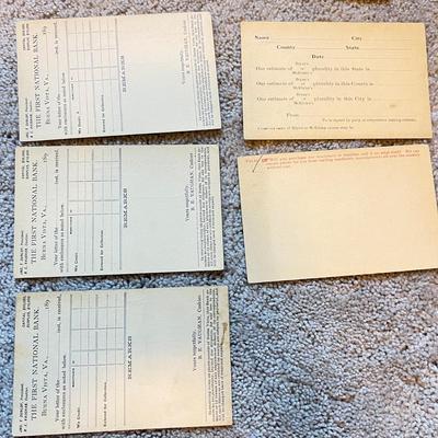 BIG Lot Antique Postal Cards c. 1890-99 Some Unused