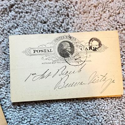 BIG Lot Antique Postal Cards c. 1890-99 Some Unused