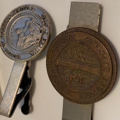 Large Vintage Lot Tie Tacks /Clips