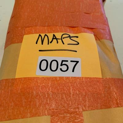 Vintage Fold Out Road Maps Lot