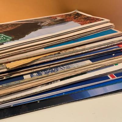 Vintage Fold Out Road Maps Lot