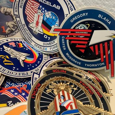 Huge Collection - NASA Space Shuttle Missions Stickers